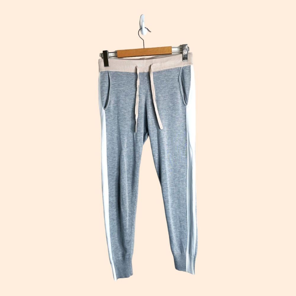 Monrow Gray Colorblock Joggers